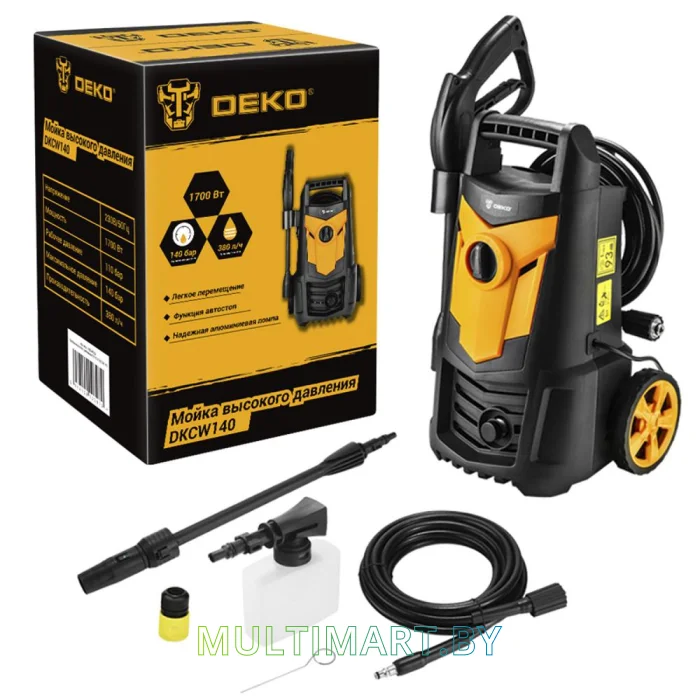 Мойка высокого давления Deko DKCW140 063-4302
